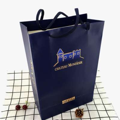 New pattern Bulk Custom Restaurant Paper Bags For Supermarket for wholesales